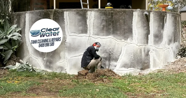 Concrete water tank repairs Brisbane